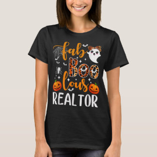 Faboolous Realtor Halloween Realtor Real Gods Ag T Shirt