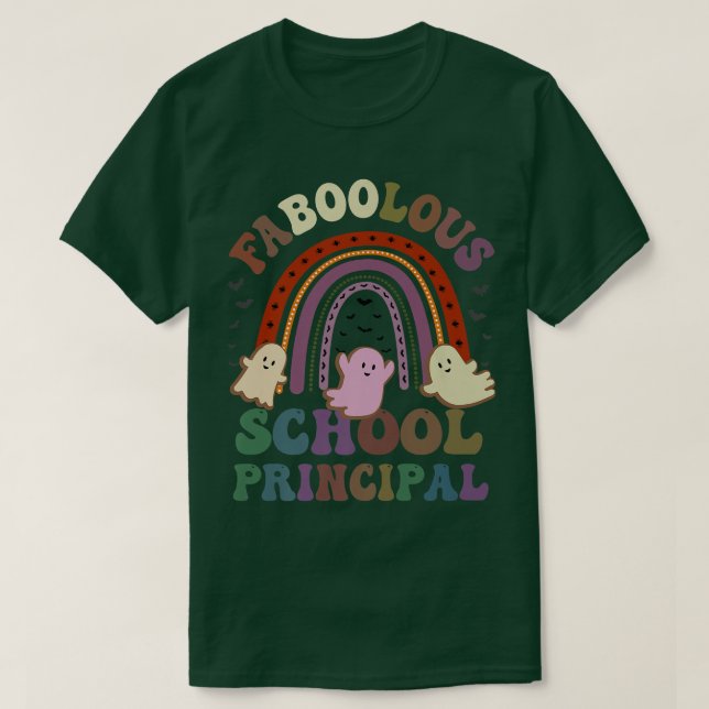 FaBOOlous SCHOOL PRINCIPAL Costume Det här är mitt T Shirt (Design framsida)