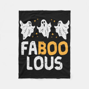 Faboolous Spöken Funny Scary Spooky Halloween Wome Fleecefilt