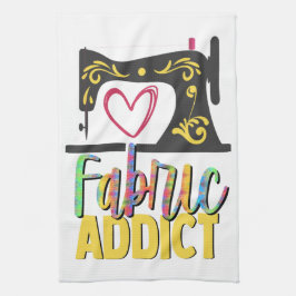 Fabric Addict Sewing Maskin Kökshandduk
