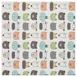 Fabric - Animaliskt Ansikte, roterat Tyg