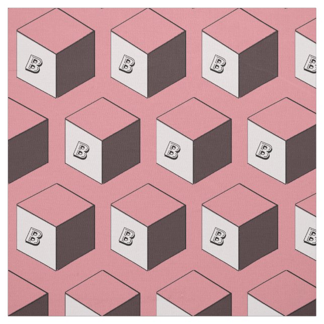 Fabric - Baby Blocks Tyg (Provkarta)