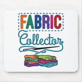 Fabric Collector Quilting Sewer Sewing Älskare Musmatta