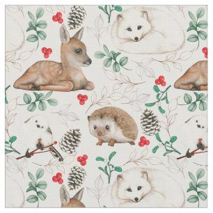 Fabric Cute Animals Tyg