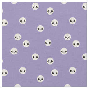 Fabric Cute Döskallars Tyg