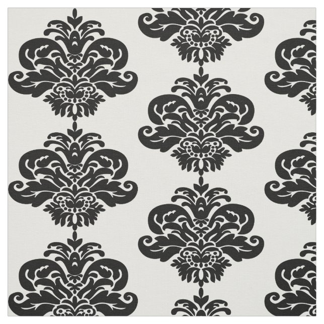 Fabric - Damask Pattern Tyg (Provkarta)