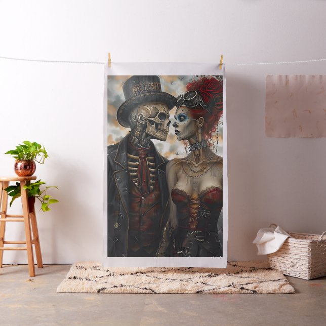 Fabric Day of the dead Skeleton, gift par Tyg (In Situ)