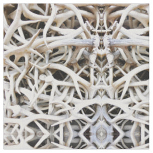 Fabric - Elk Antlers Tyg