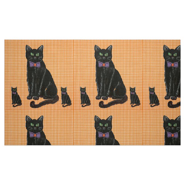 Fabric kattunge Kattunge Kattunge Tyg (Fat Quarter)