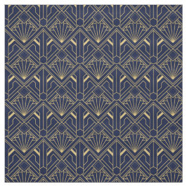 Fabric - Lilac och Guld Art Deco Sömlös design Tyg
