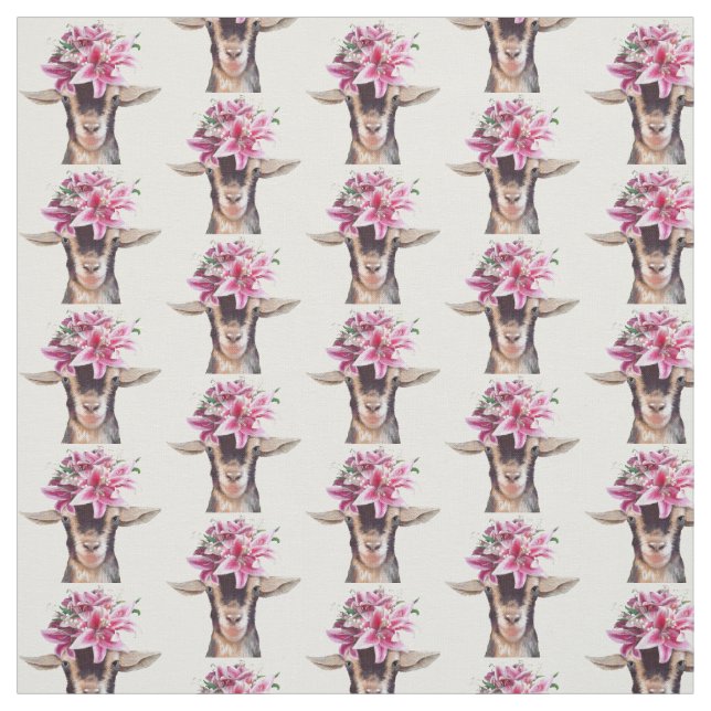 Fabric - Lilly Goat Tyg (Provkarta)