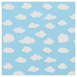 Fabric - Moln i Himmel Tyg