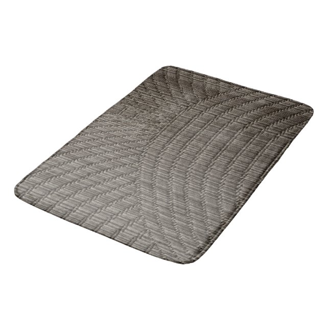 Fabric Patternated Background Bath Mat Badrumsmatta (Vinklad)