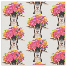 Fabric - Posey the Goat Tyg