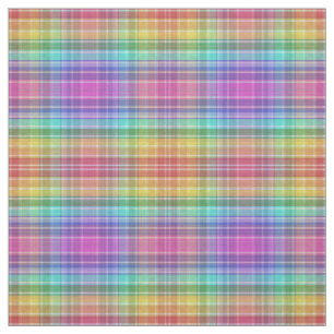 Fabric - Rainbow Madras Tyg