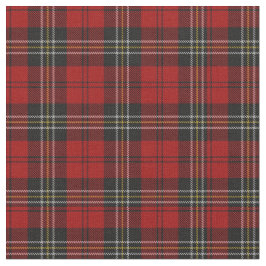 Fabric - Red Tartan Macferson Klan Tyg