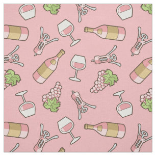 Fabric ro Vin Mönster Tyg