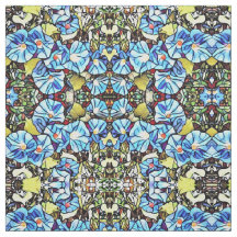 Fabric - SG Blue Morgons Glories