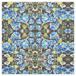 Fabric - SG Blue Morgons Glories Tyg
