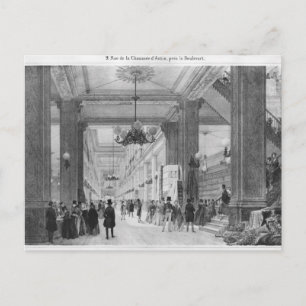 Fabric Shop, 9 rue de la Chaussee d'Antin Vykort