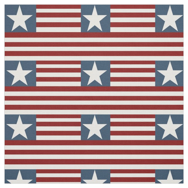 Fabric - Stars & Rand Tyg (Provkarta)