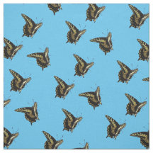 Fabric - Swallowtail Butterflies