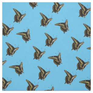 Fabric - Swallowtail Butterflies Tyg