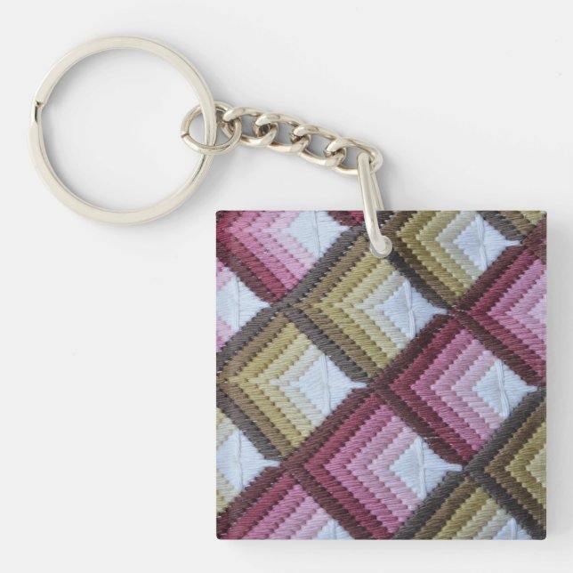 Fabric Tartan Square (enkelsidigt) (Framsidan)