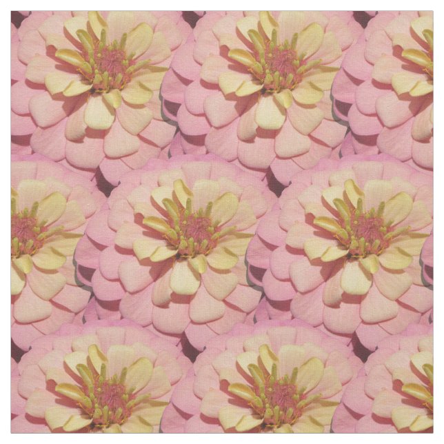 Fabric - Tjock Quarter - Sherbet Zinnia Tyg (Provkarta)
