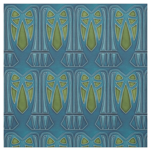 Fabric - Träd design Handflatan Tyg (Provkarta)