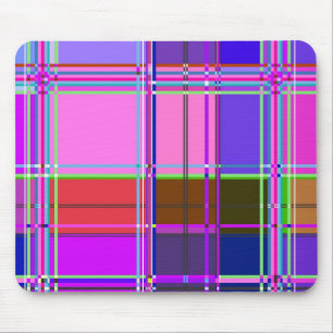 Fabric Trasa Färg Squares Musmatta