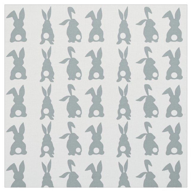 Fabric - White Fluffy Svan Tyg (Provkarta)