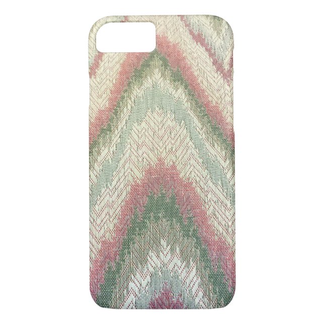 Fabric ZigZag Case-Mate iPhone Skal (Baksida)