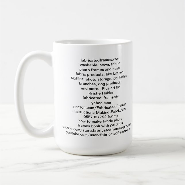 fabricatedframes.com logotyp Mugg (Vänster)