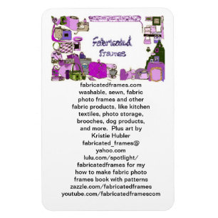 fabricatedframes.com logotyp Premium Flexi Magnet