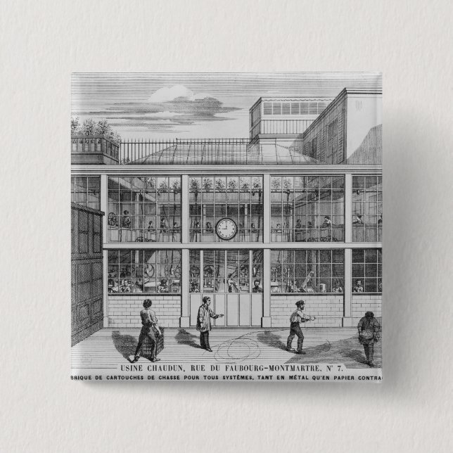 Fabrik för pistolkassetter, Usine Chaudun Knapp (Framsida)