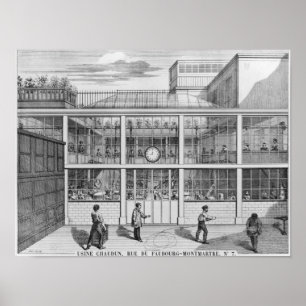Fabrik för pistolkassetter, Usine Chaudun Poster