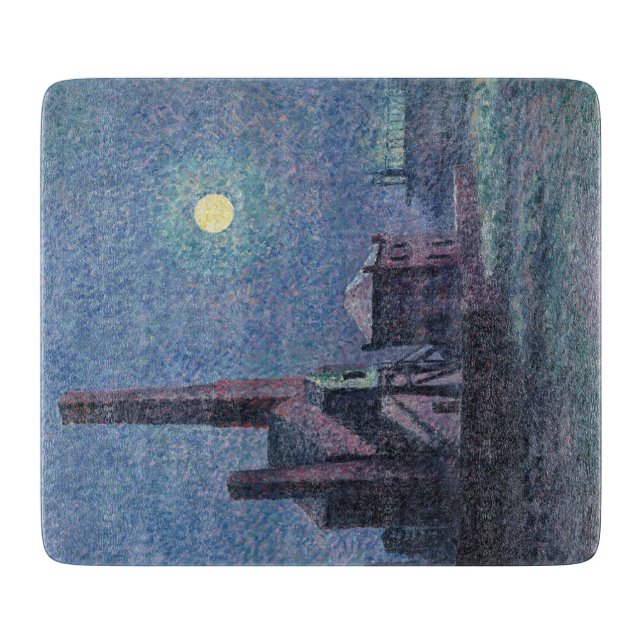 Fabrik i Moonlight (urbana landskapet) (Luce) (Framsidan)