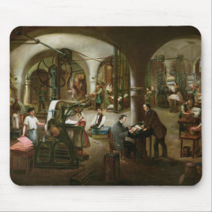 Fabrik i Rued'Aubagnen, 1861 Musmatta