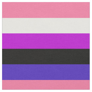 Fabrikat för Pride av genderfluiditet flagga Tyg
