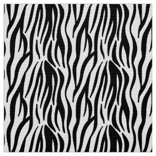 Fabrikat för Zebra ränder Mönster Tyg