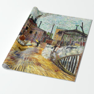 Fabriken (1887) av Vincent Van Gogh Presentpapper