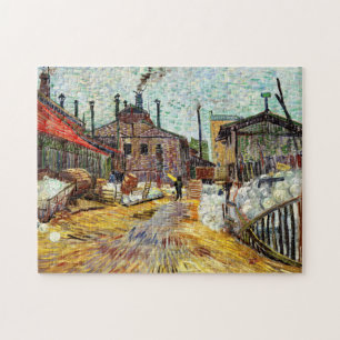 Fabriken (1887) av Vincent Van Gogh Pussel