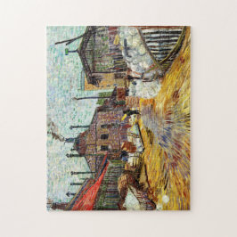 Fabriken (1887) av Vincent Van Gogh Pussel