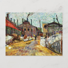 Fabriken (1887) av Vincent Van Gogh Vykort