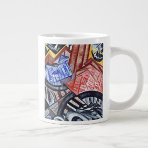 Fabriken och bron jumbo mugg