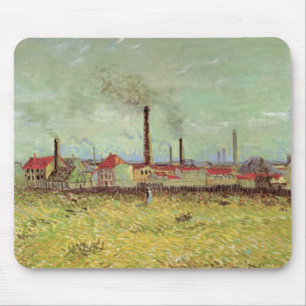 Fabriker i Asnieres av Vincent van Gogh Musmatta