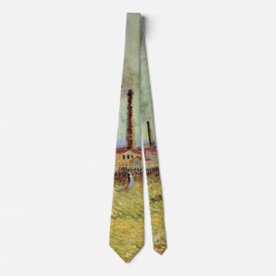 Fabriker i Asnieres av Vincent van Gogh Slips