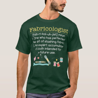 Fabrikolog Funny Quilter GIfts Apparat T Shirt