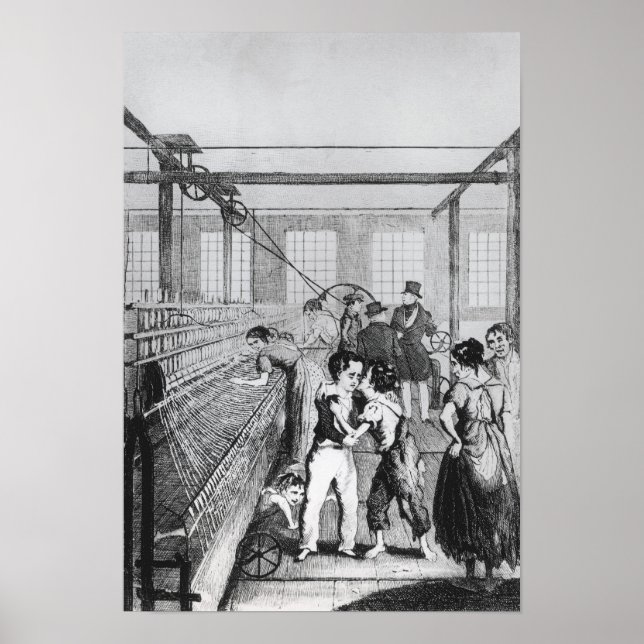 Fabriksbarn eller Kärlek erövrade rädsla Poster (Framsidan)